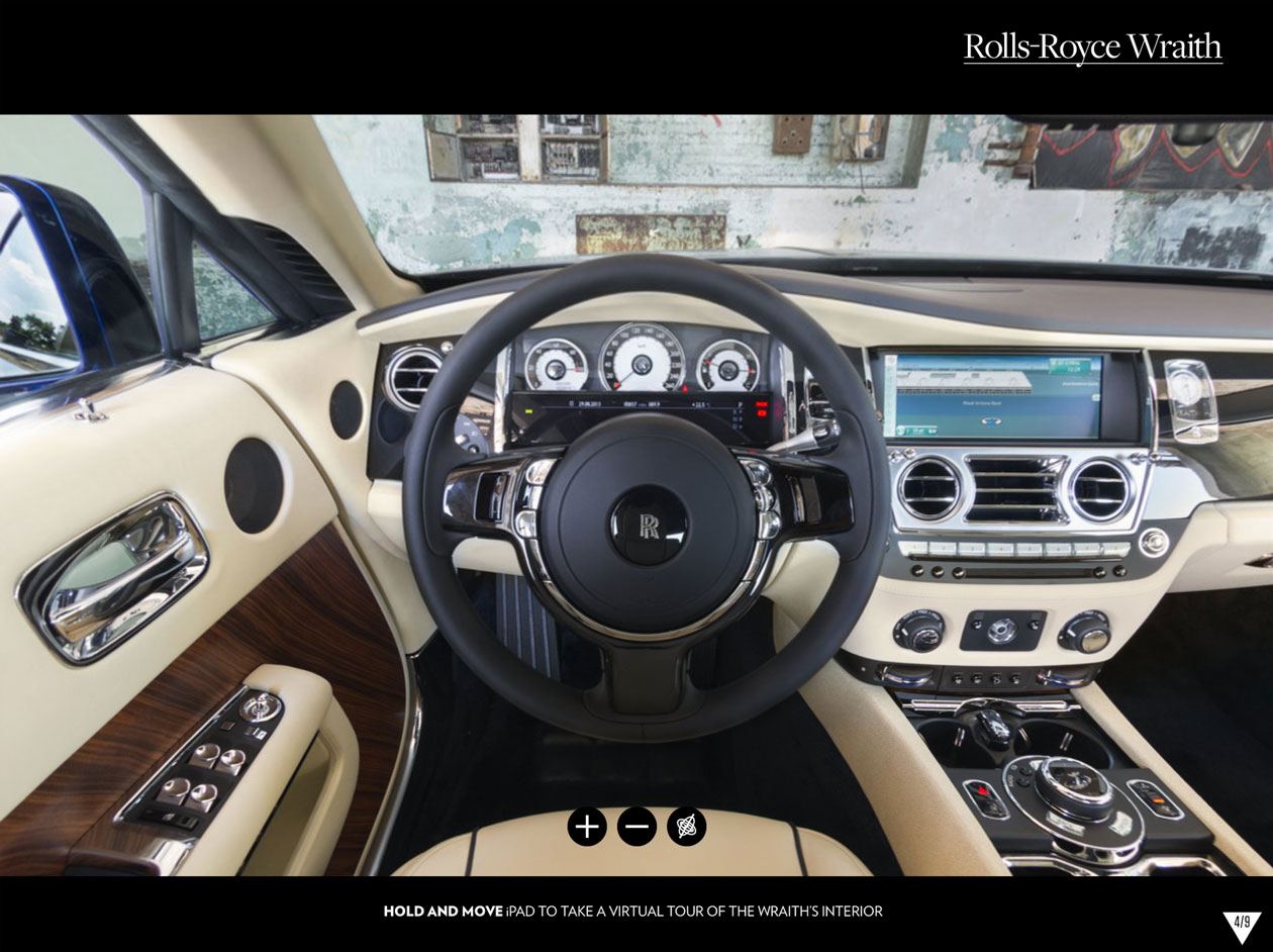 Top Gear  360 Car Interior  Rolls Royce  Virtual Reality Studio 