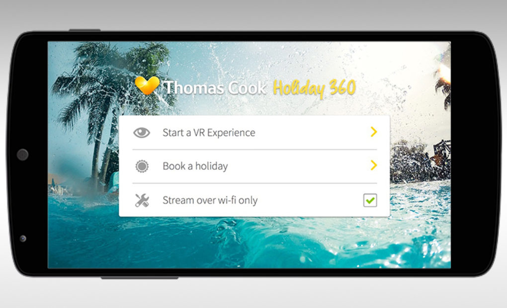 Thomas Cook 360 Holiday VR App Launches