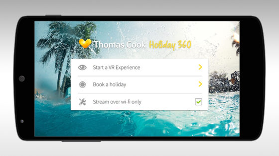 Thomas Cook 360 Holiday VR App Launches
