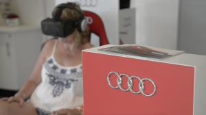 audi virtual reality driving experience