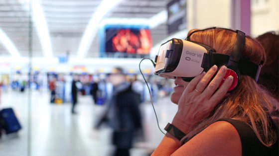 VR Airport Advertising with JCDecaux