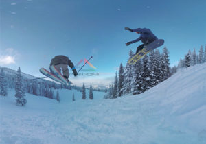 join top athletes in an action sports 360 video for oakley