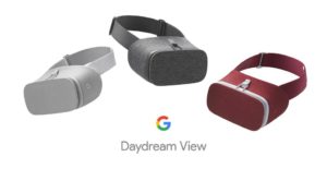 new light weight vr headset from google, daydream view