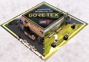 visualise has worked with mktg and igloo vision to create a 5d immersive experience for goretex