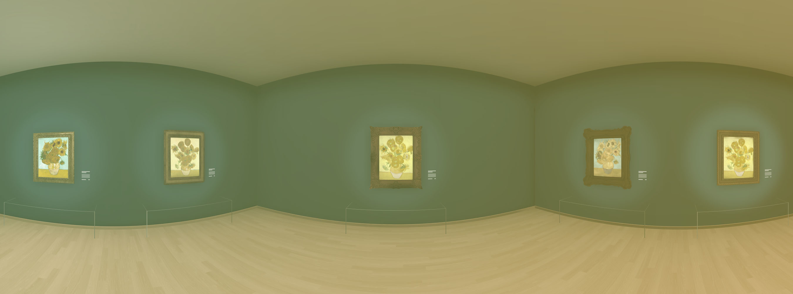 Van Gogh Sunflowers Interactive Exhibition