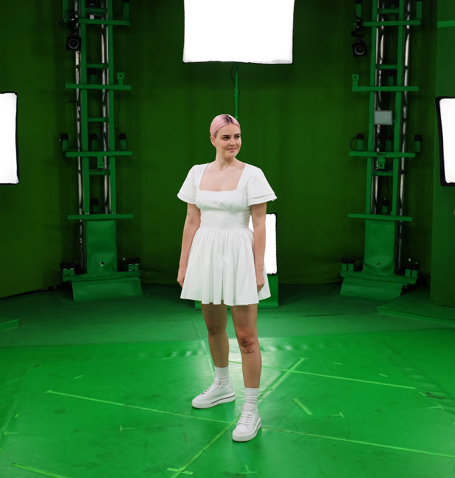 Anne-Marie at Dimension Studio