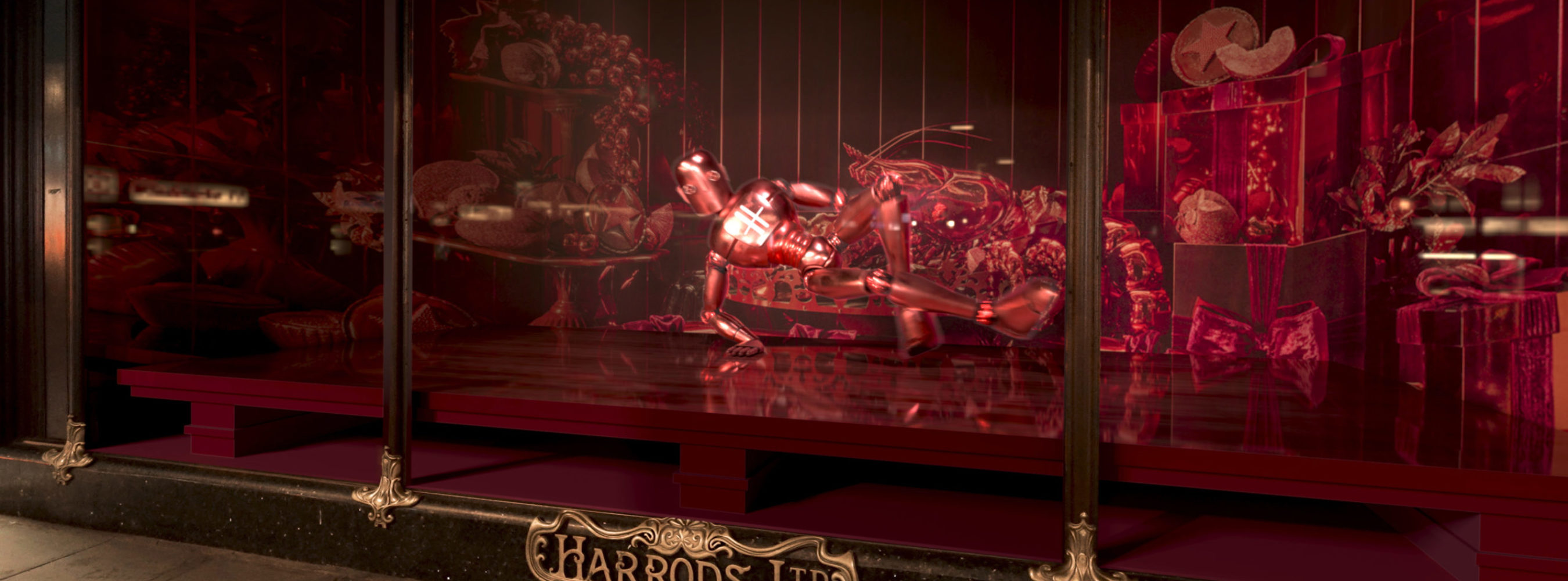 Harrods – Witness a Spectacle – Augmented Reality Window Display