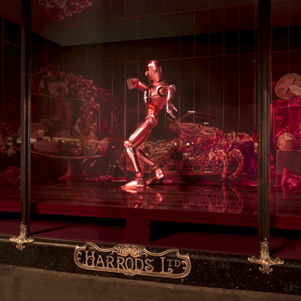 Harrods Witness a Spectacle Augmented Reality Window Display