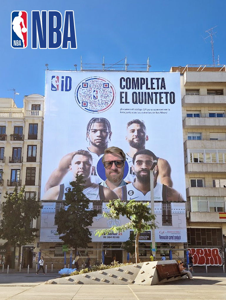 NBA Augmented Billboard – Madrid