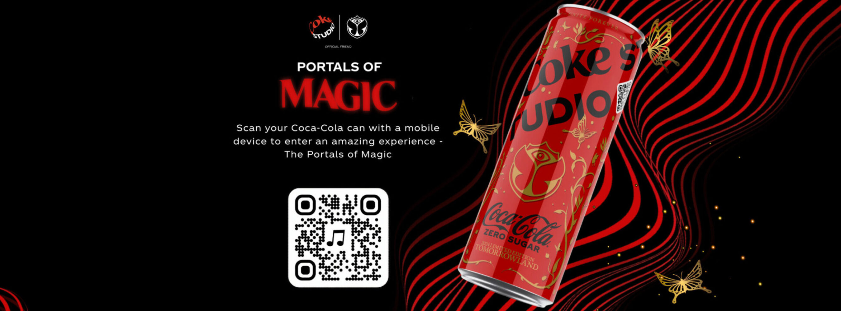 Coca-Cola Tomorrowland Portals Mobile Web Experience