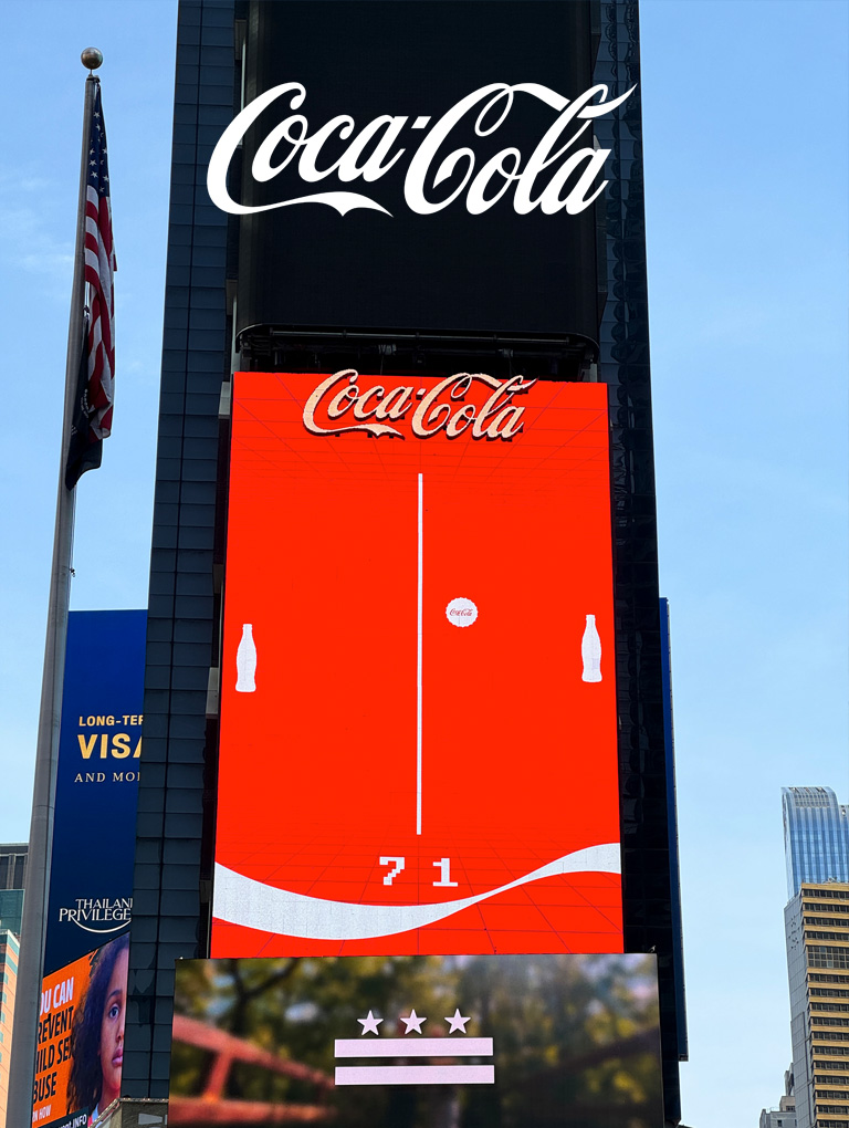 Coca-Cola Playable Billboard