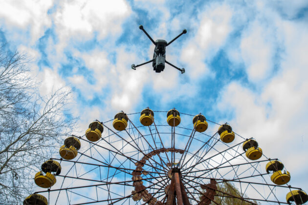 Drone 360 video - Chernobyl